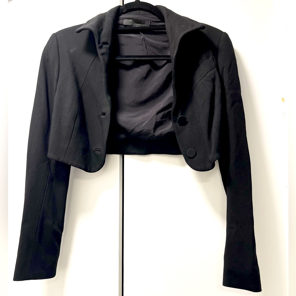 Vintage Alexander Wang Cropped Blazer black Size 0